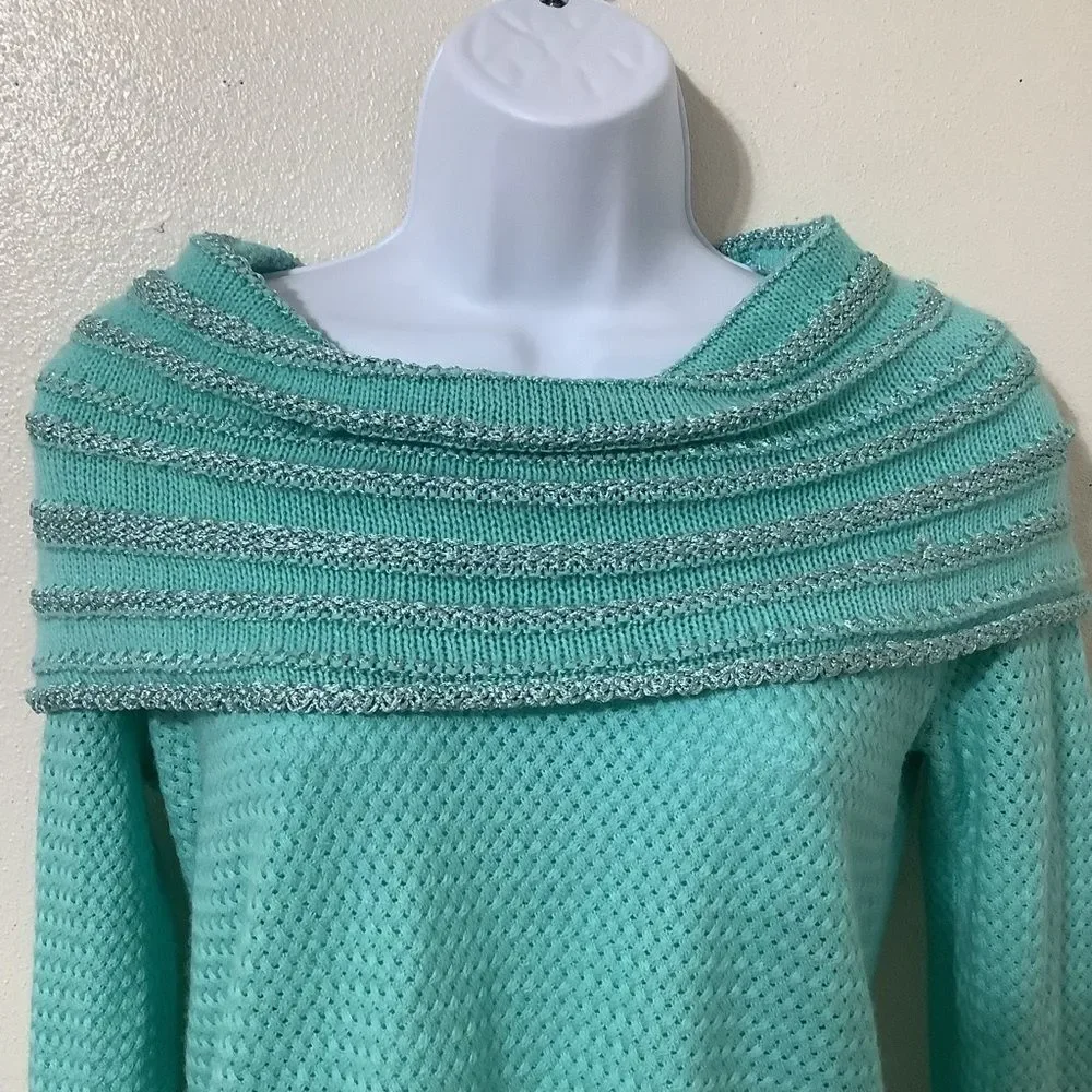 New York & Company teal retro