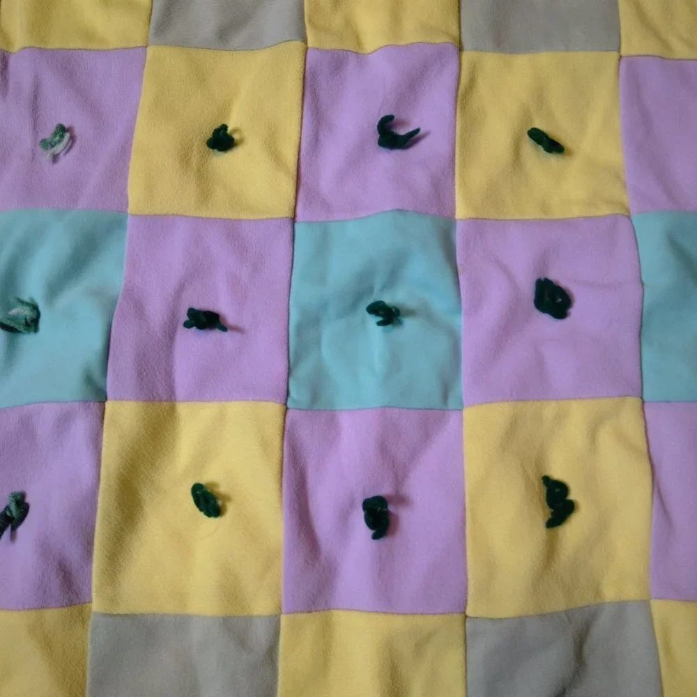 Handmade baby block