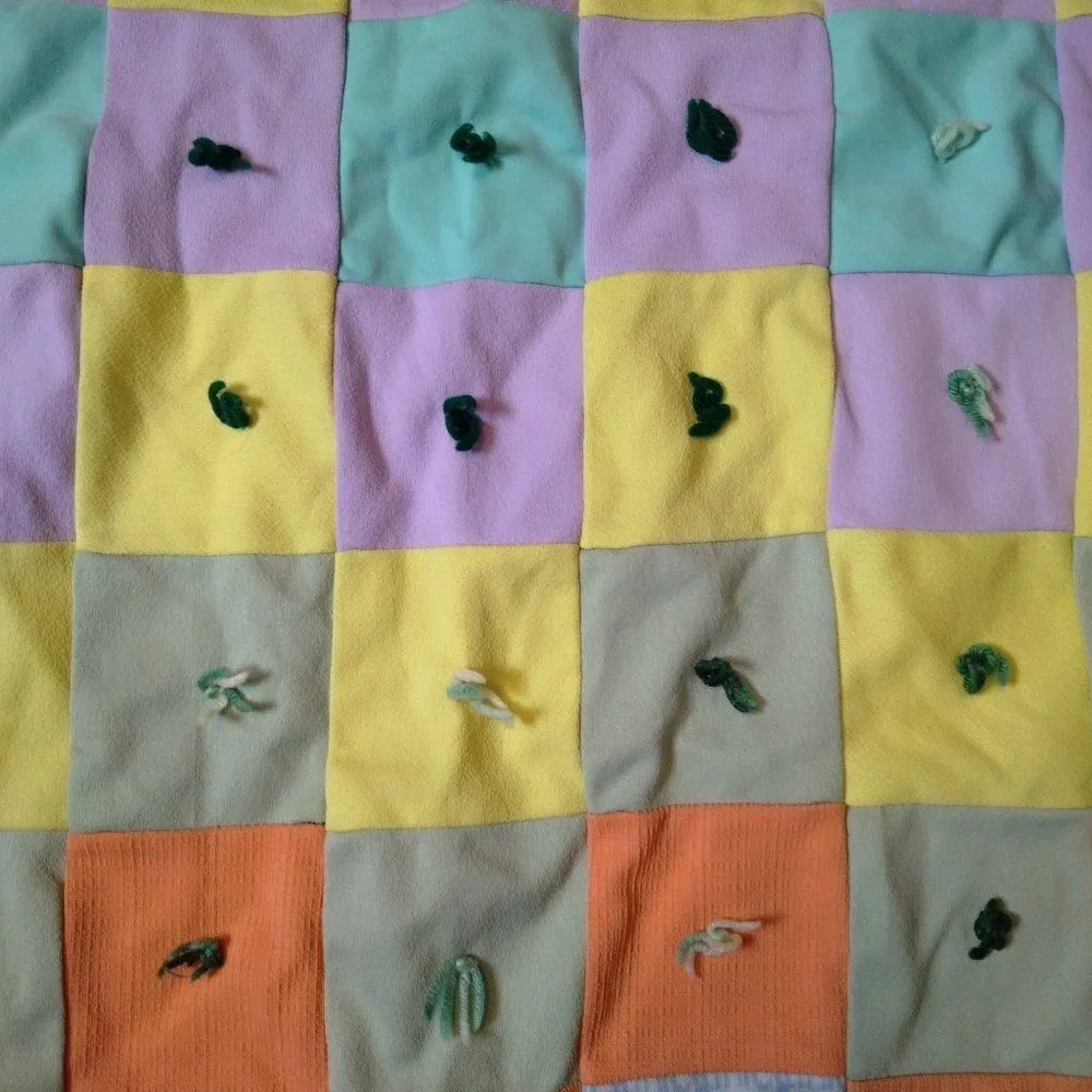 Handmade baby block