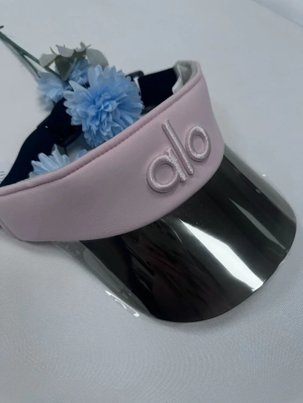 NWT ☀️ Alo Yoga Airlift Solar Visor Vintage Pink 🎾 Tennis Golf Sun Visor