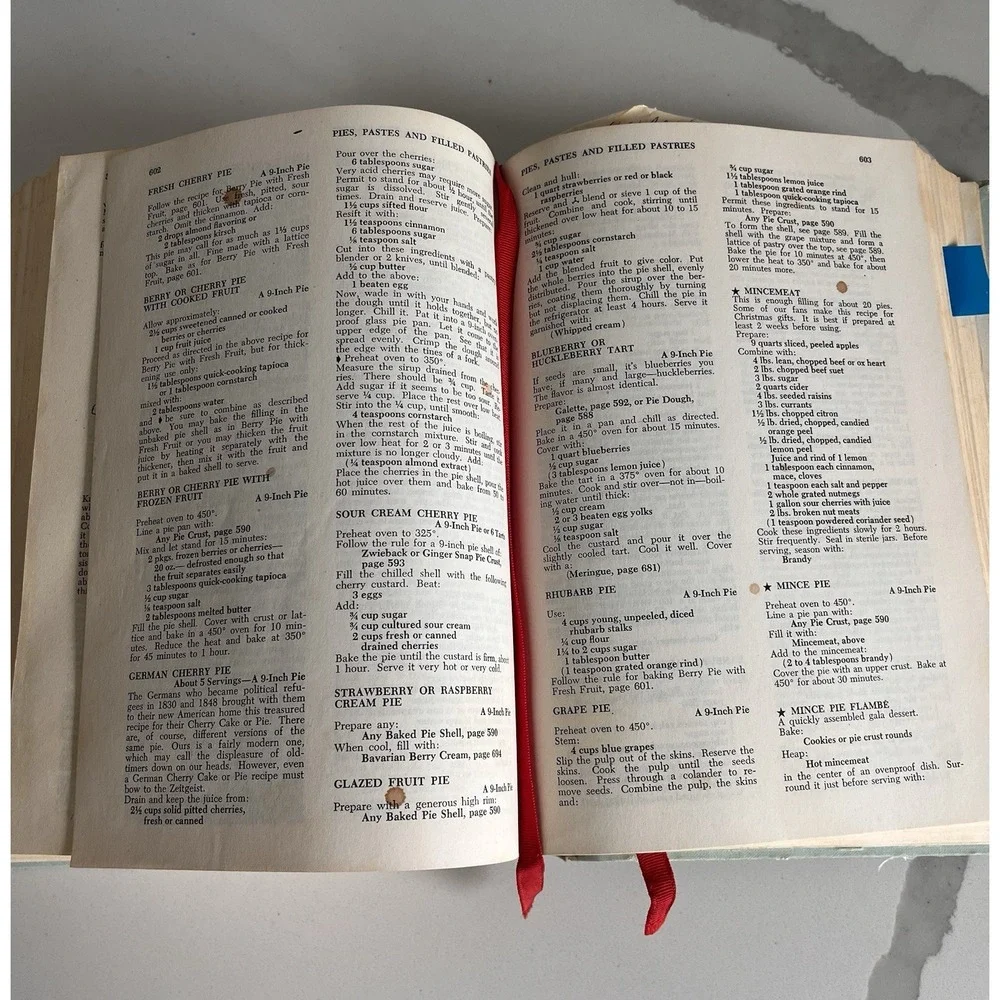 THE‎ JOY OF COOKING (1964 Edition, Hardcover) vintage cookbook