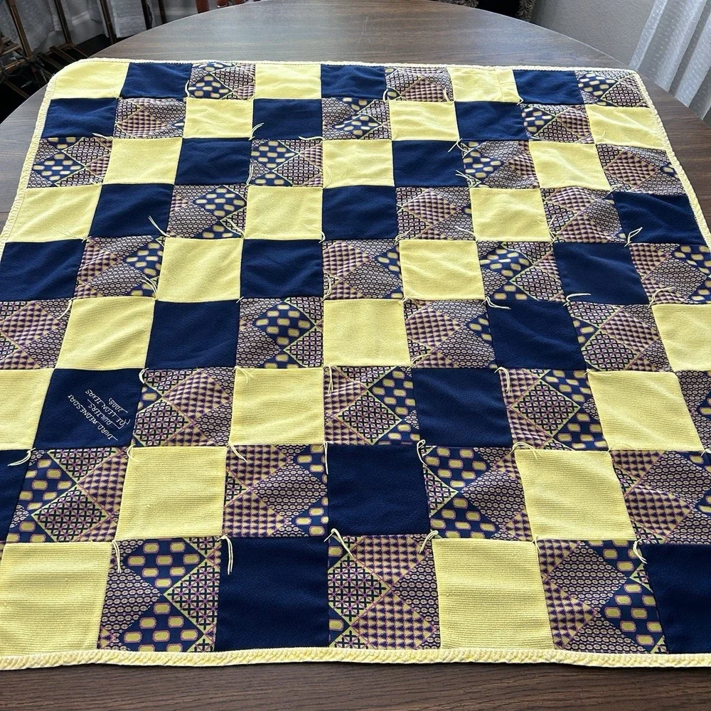Handmade type tied