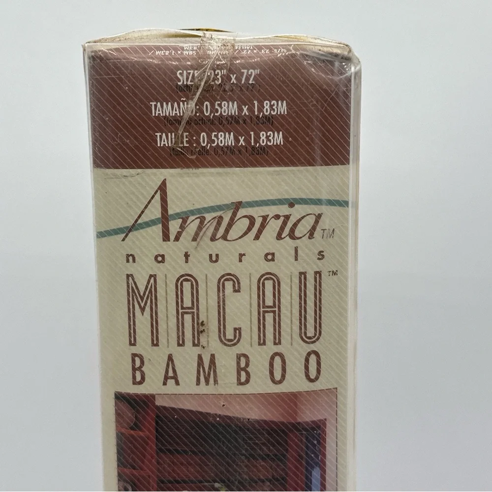 New‎ Ambria Fruitwood Burnt Roman Shade 23