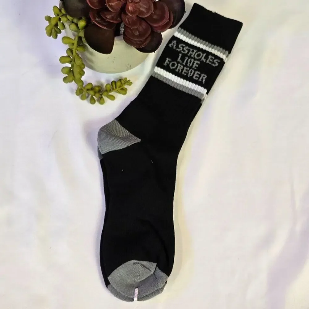 ALF Unisex Socks Black/Grey/White NWT