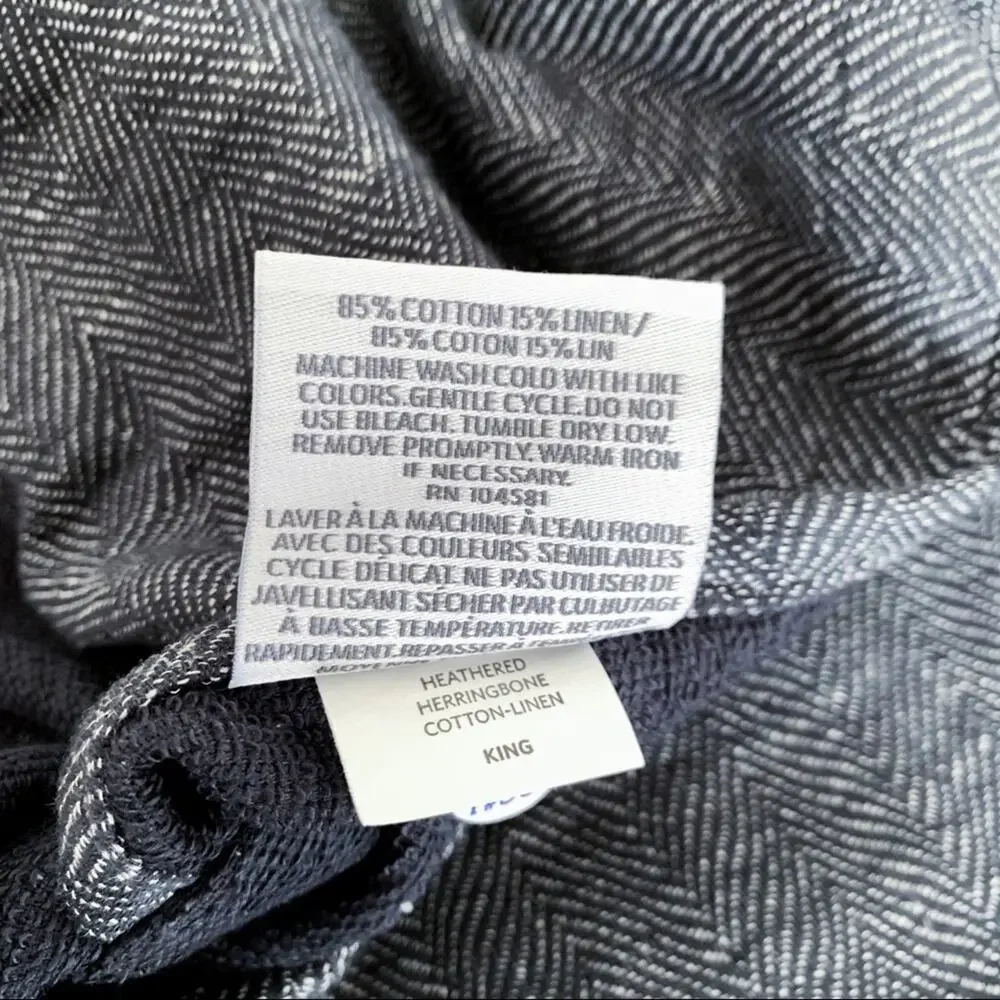 Restoration Hardware two shams