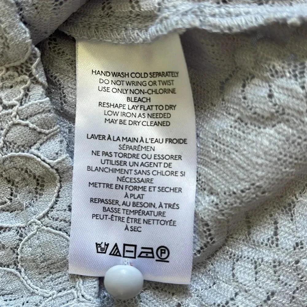 Anthropologie lace button