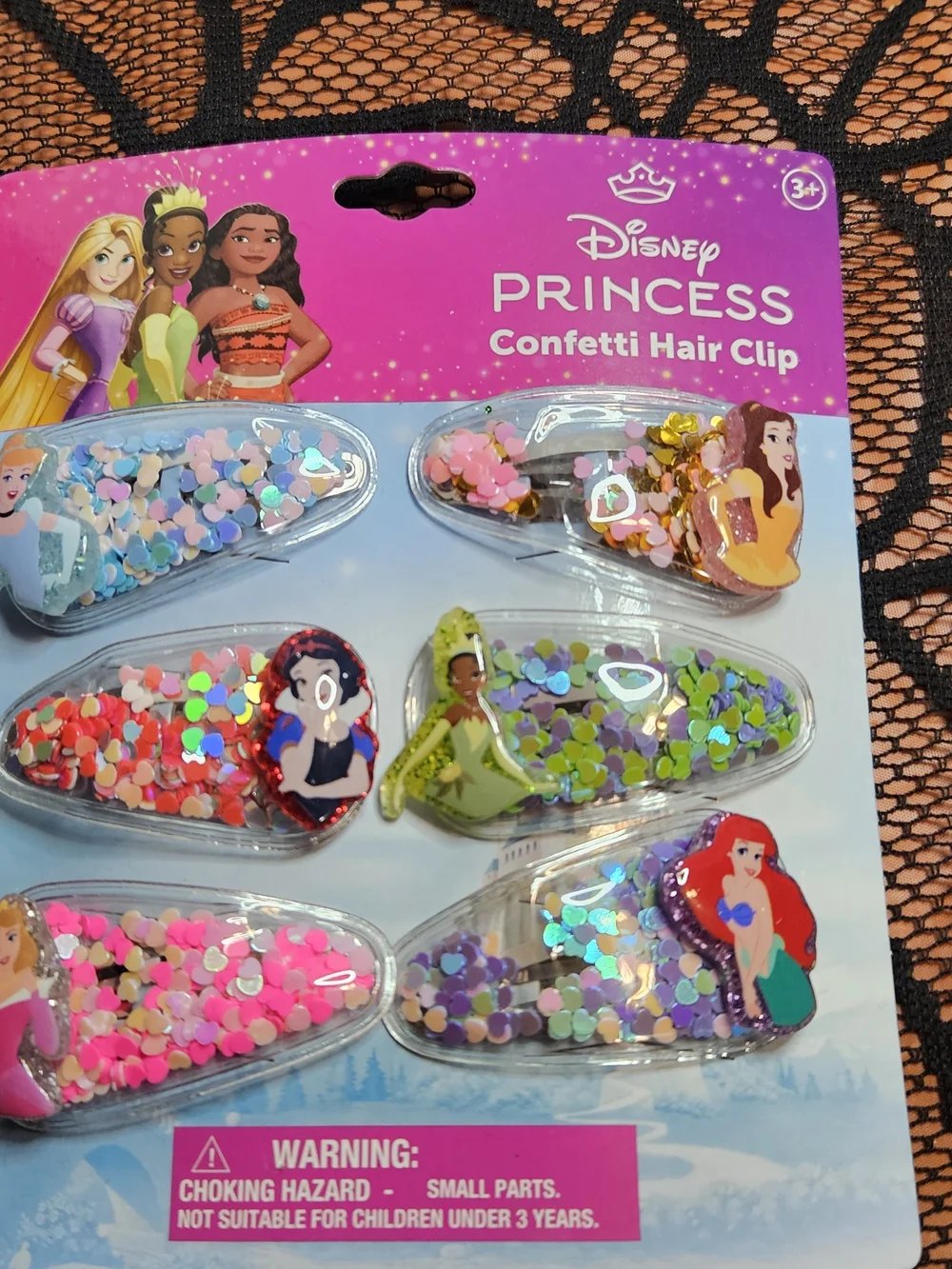 Disney set glitter