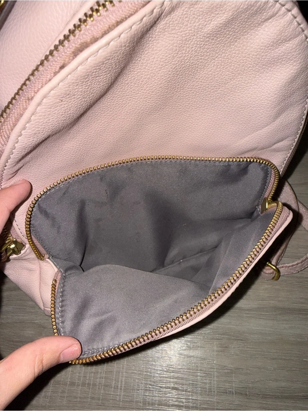 Fossil mini backpack