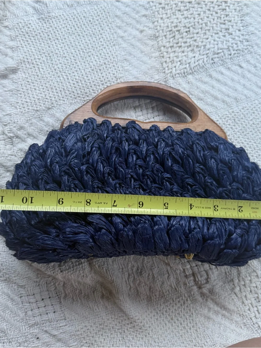 Vintage stylish navy