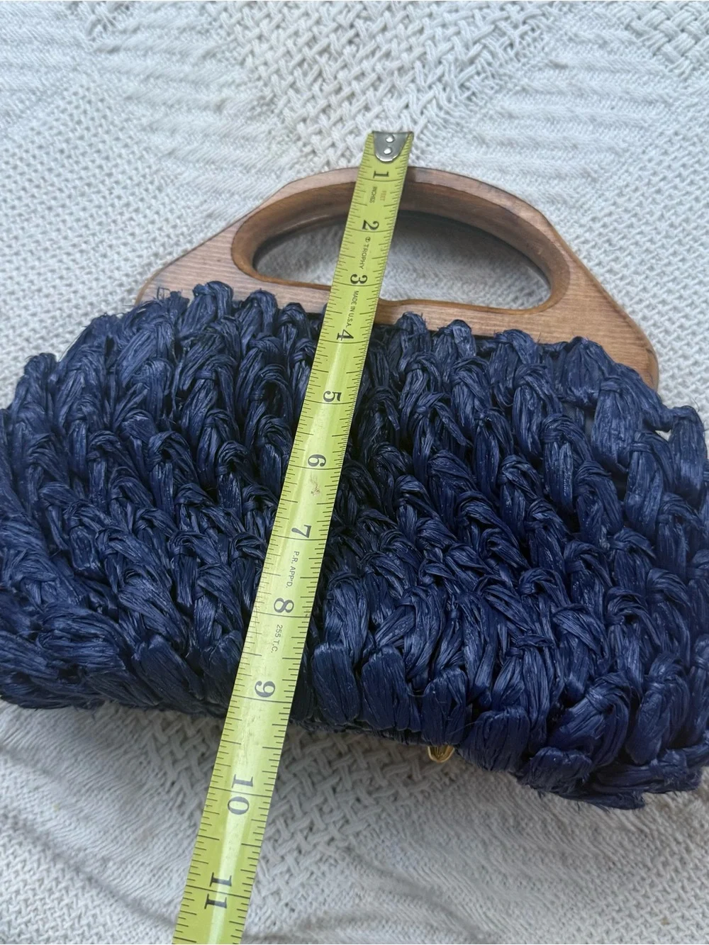 Vintage stylish navy