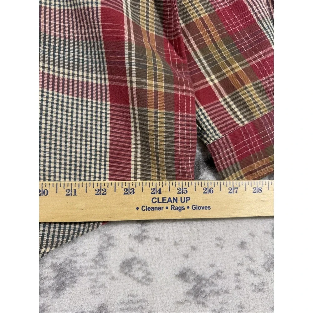 Polo Ralph Lauren‎ Shirt Mens Size Extra Large Double Chest Pocket Preppy Y2K