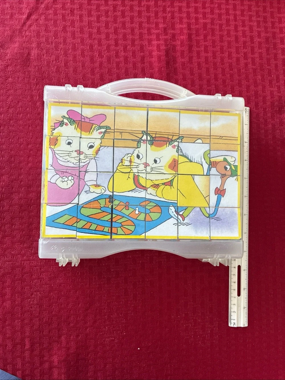Richard Scarry colorful sliding