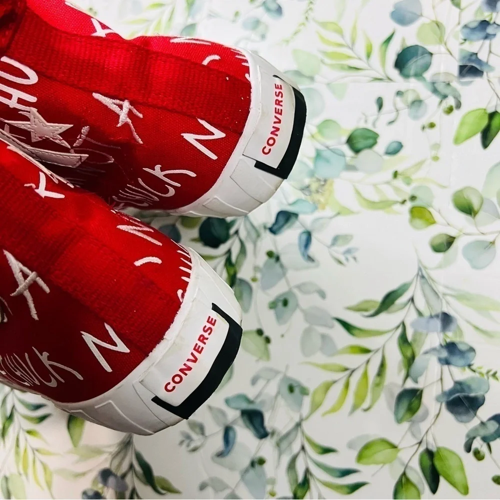 Converse red “not