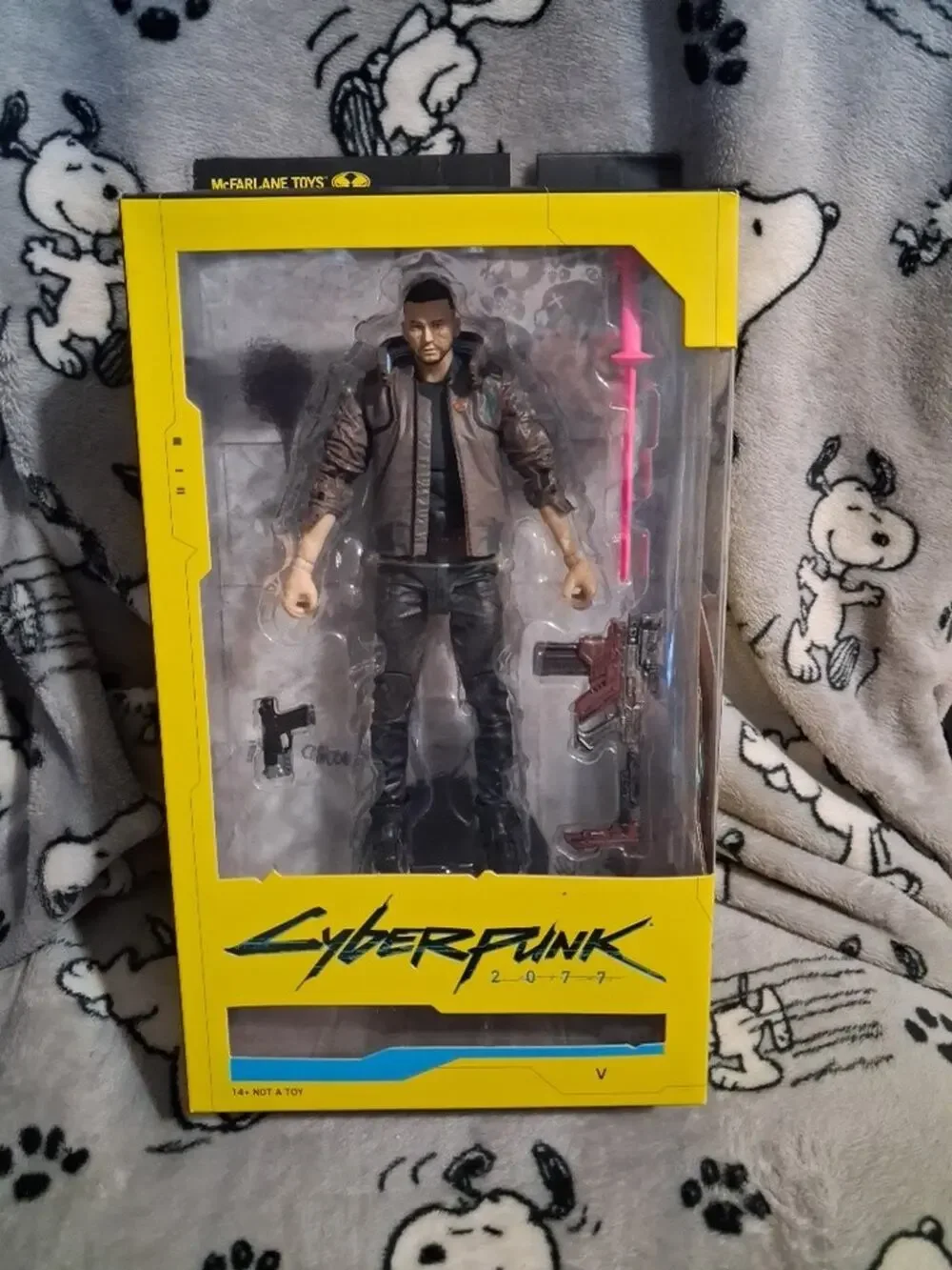 NEW IN BOX McFarlane CYBERPUNK 2077 Action Figure Male V