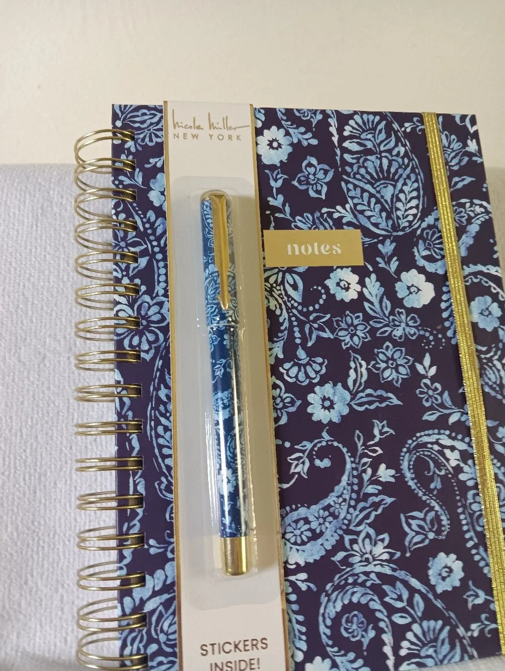 Nicole Miller Paisley Journal