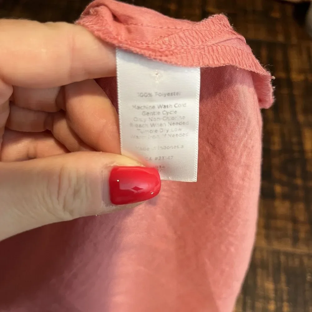 Talbots buttons neckline found