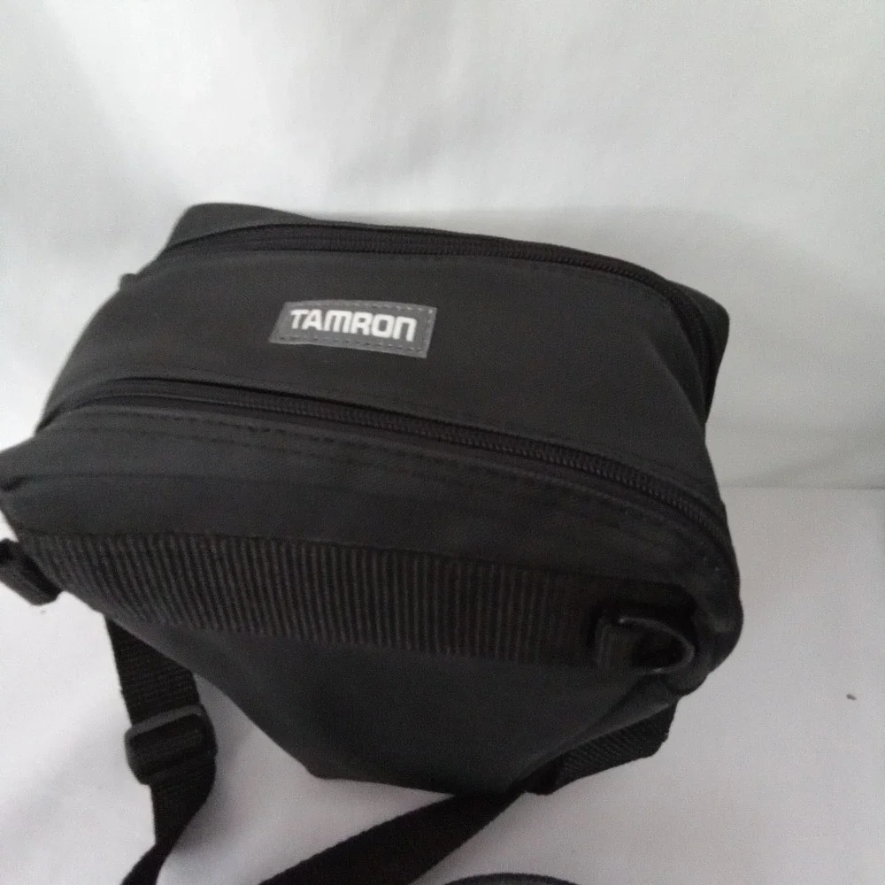 Tamron Black Nylon Camera Holster Bag with Adjustable Strap and Belt Loop