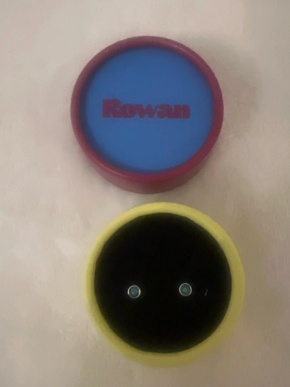 Rowan turquoise and gold stud earrings