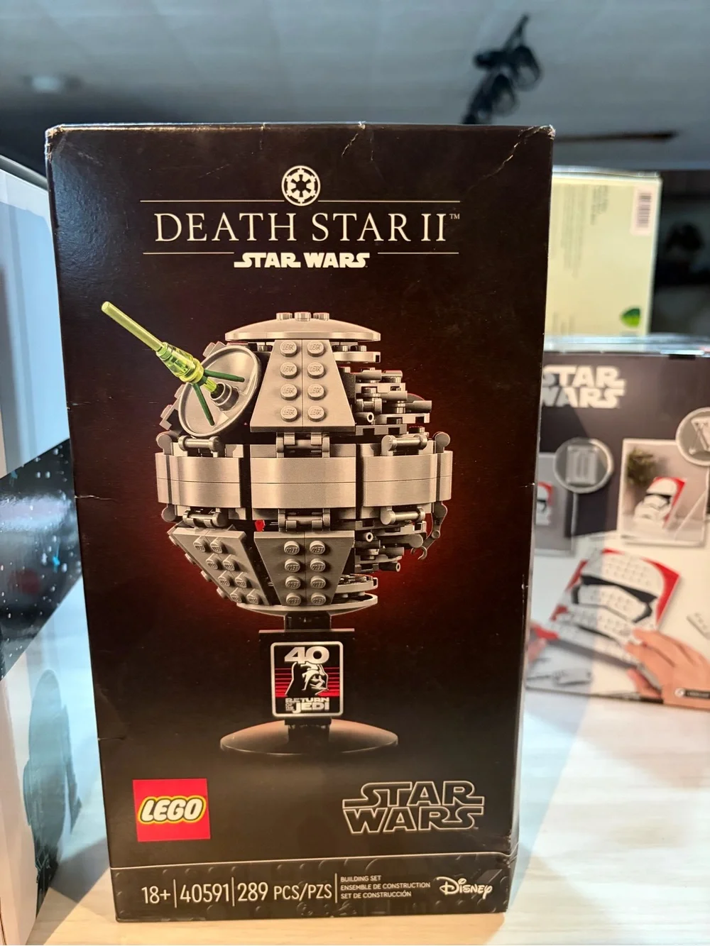 LEGO Star Wars Death Star II Model - Gray and Black Accents