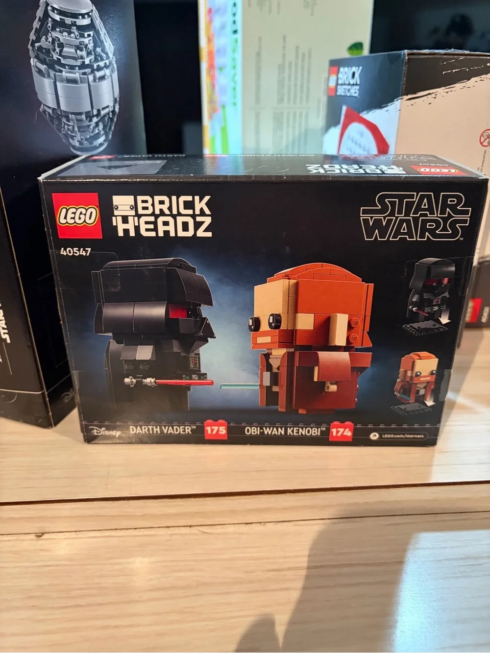 Lego brickheadz vader star