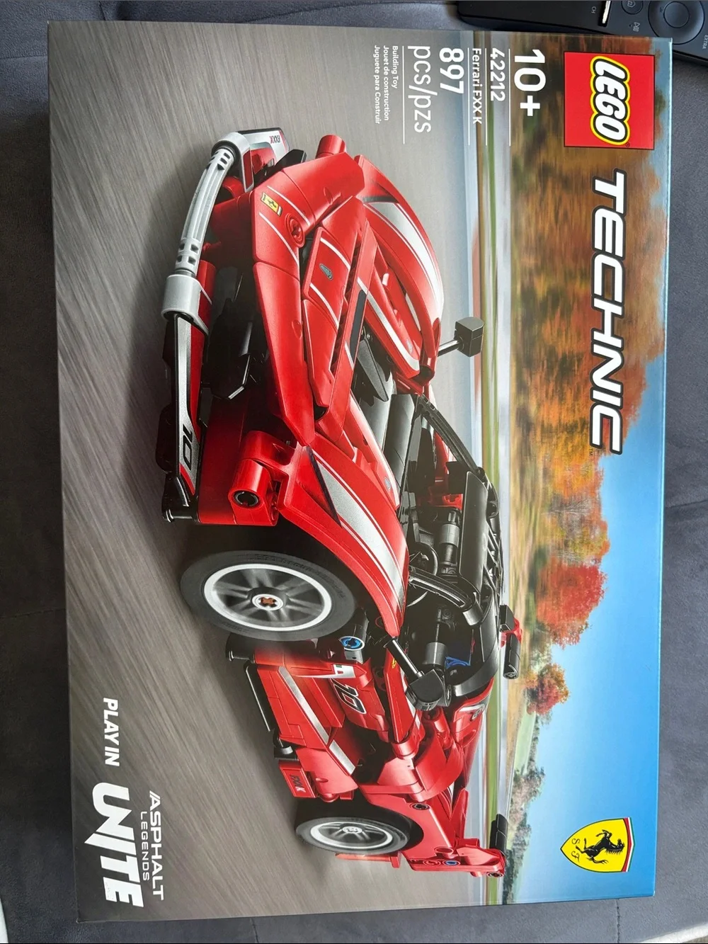 LEGO Technic Red and Black Sports Prototype Race Car