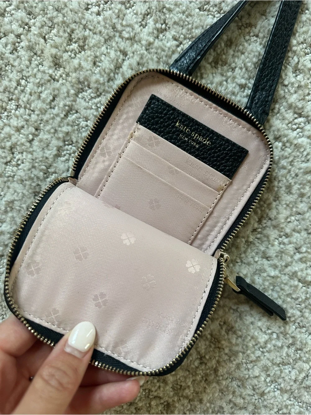kate spade compact pebble