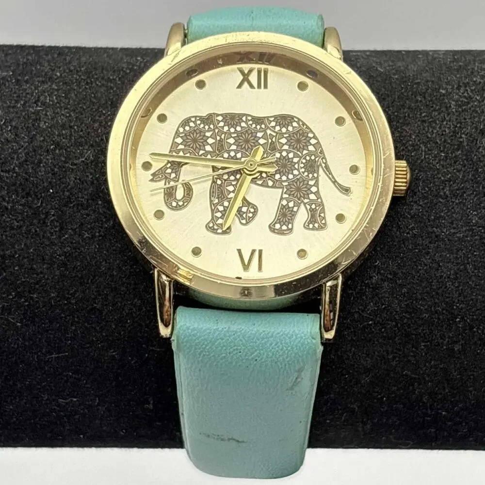 other turquoise elephant
