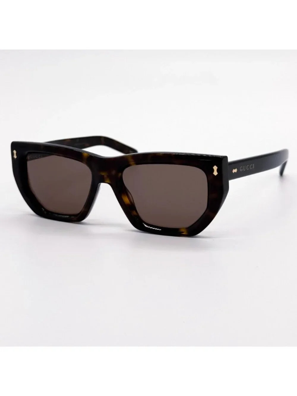 New Gucci Brown Women Cat Eye Sunglasses GG1520S 002