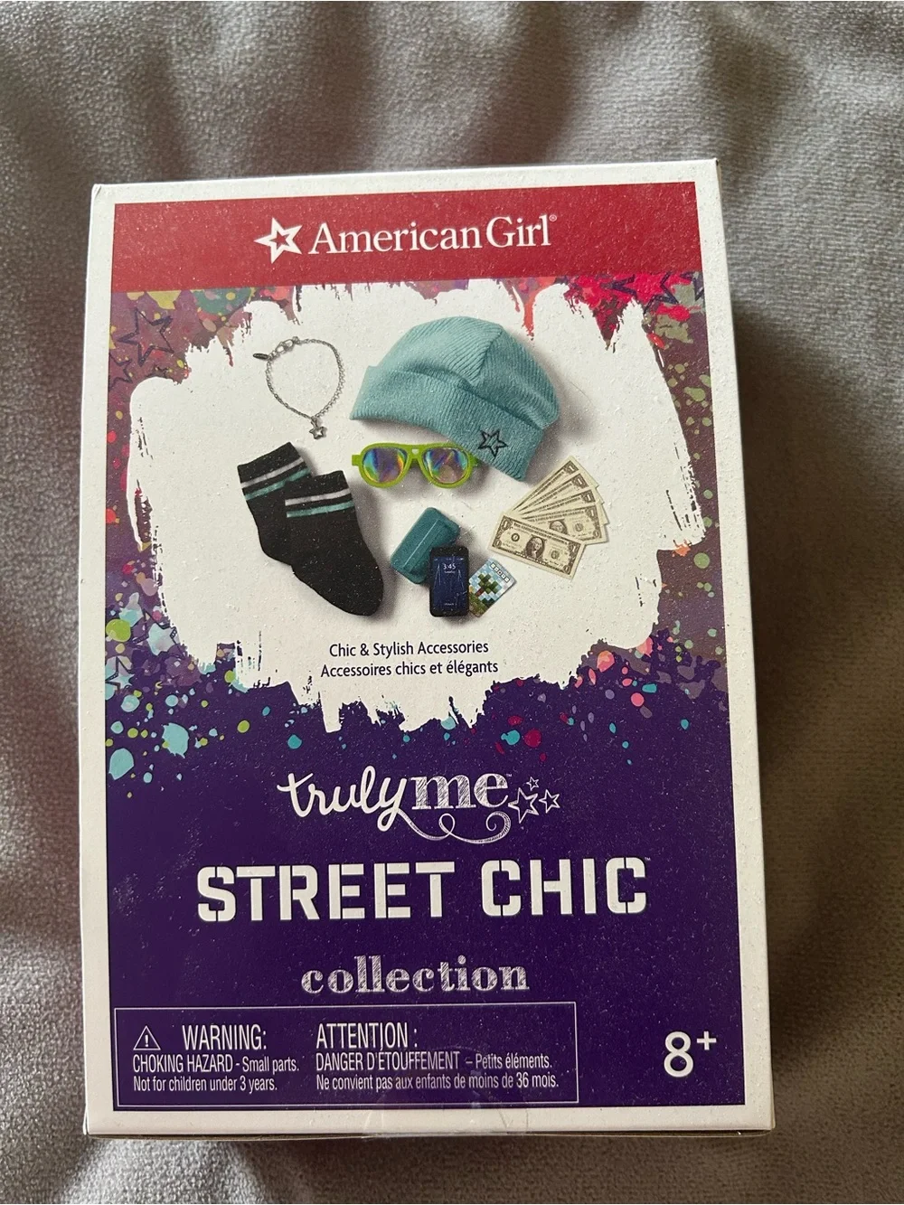 American Girl Truly Me Street Chic Accessory Set - Teal & Black