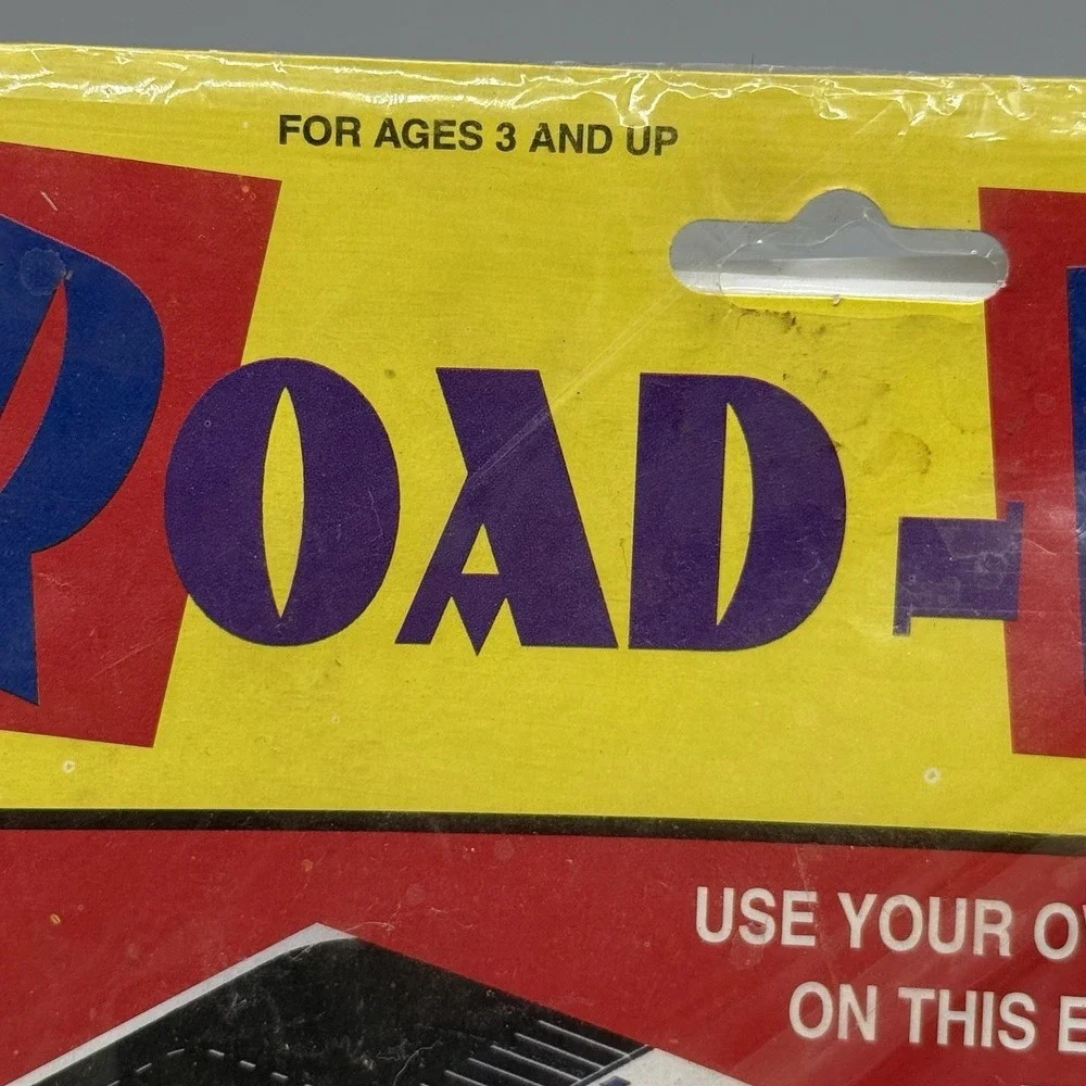 Vintage‎ Road Play Mat City Street Vinyl Toy Car Track 36x48 NOS Sealed New