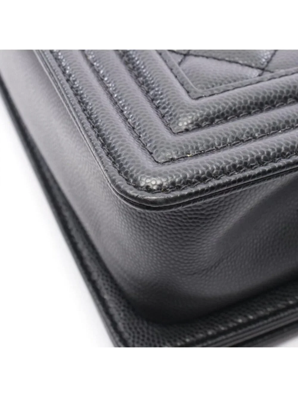 CHANEL black 81 strap