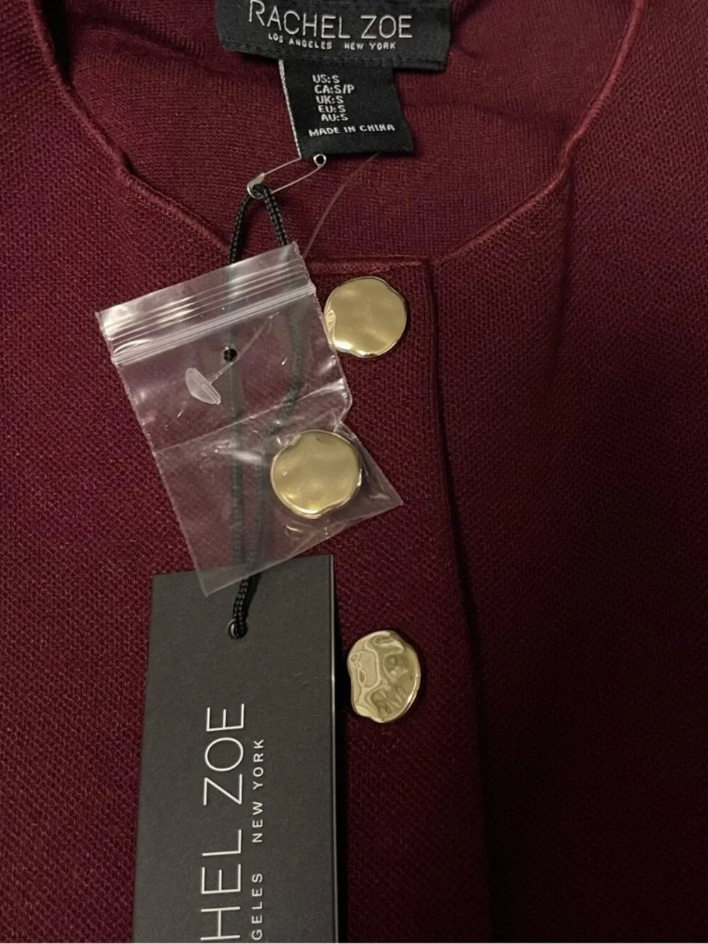 RACHEL ZOE Sleeveless Crew Neck Sweater Vest