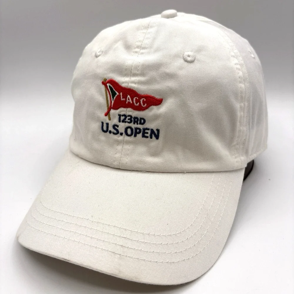 LACC 123rd US Open Golf Hat Ahead Strap Back Adjust Cap Los Angeles USGA Member