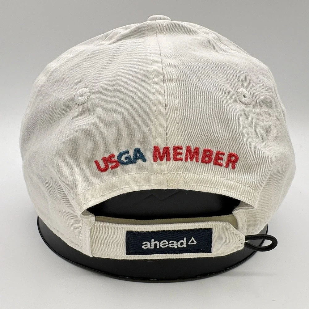LACC 123rd US Open Golf Hat Ahead Strap Back Adjust Cap Los Angeles USGA Member
