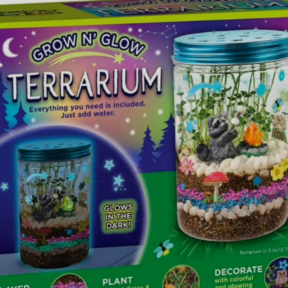 Grow 'N Glow Terrarium Kit NEW