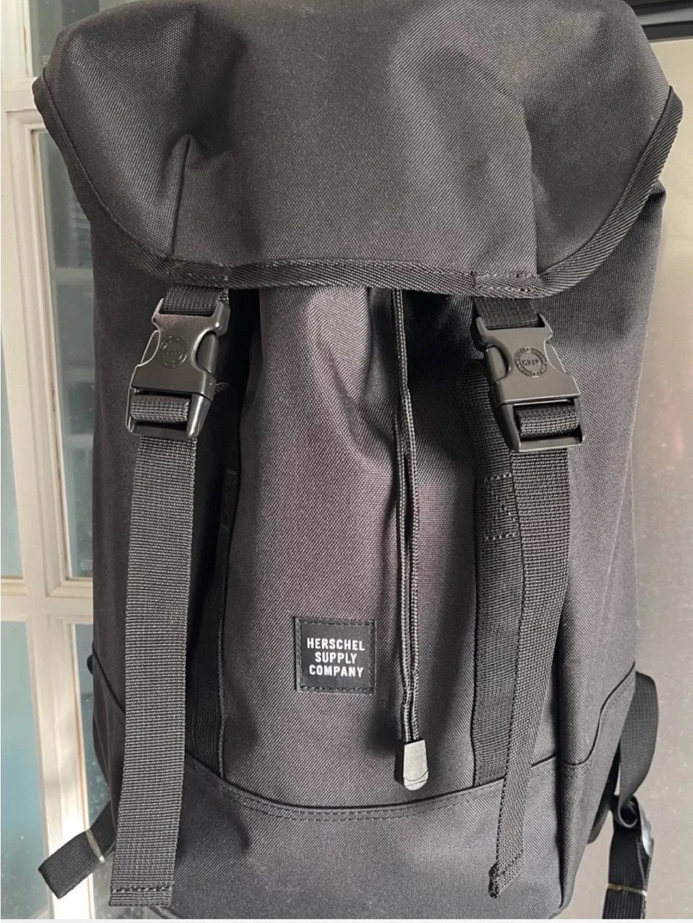 Herschel Supply Company Black Men’s Top-Flap Backpack