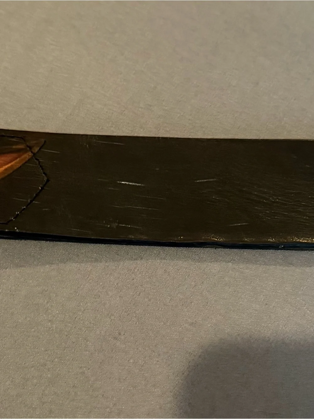 Harley-Davidson Black and Brown Leather belt Vintage