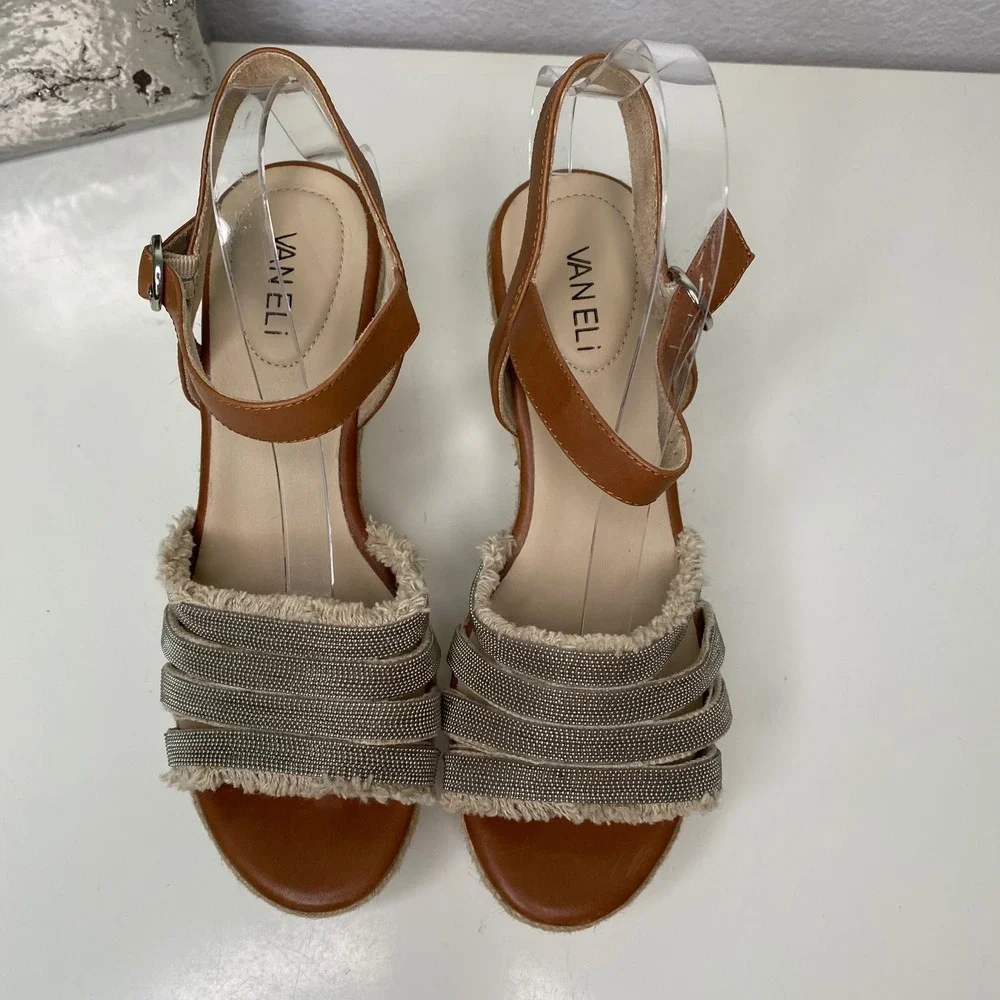 Vaneli tan leather