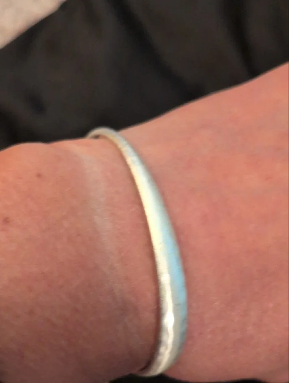 Kendra Scott polished silver