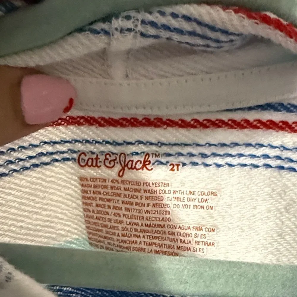 Cat & Jack vibrant hoodie