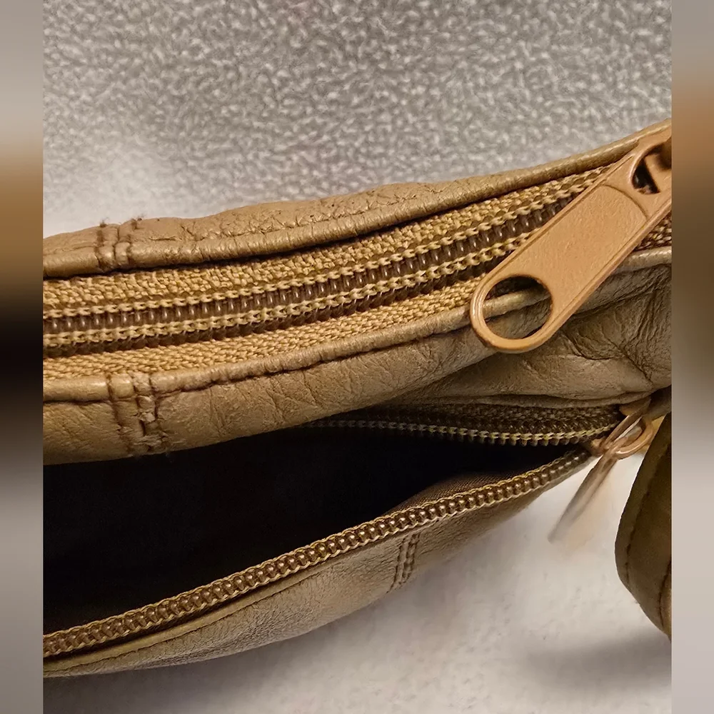 Vintage stylish tan