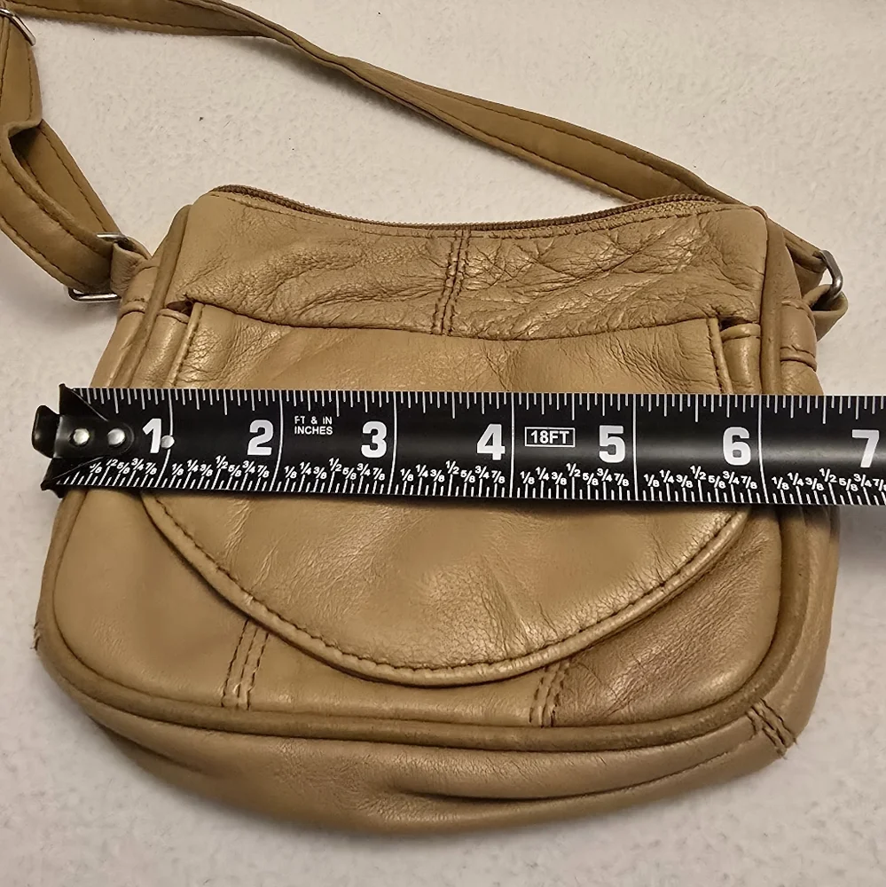 Vintage stylish tan