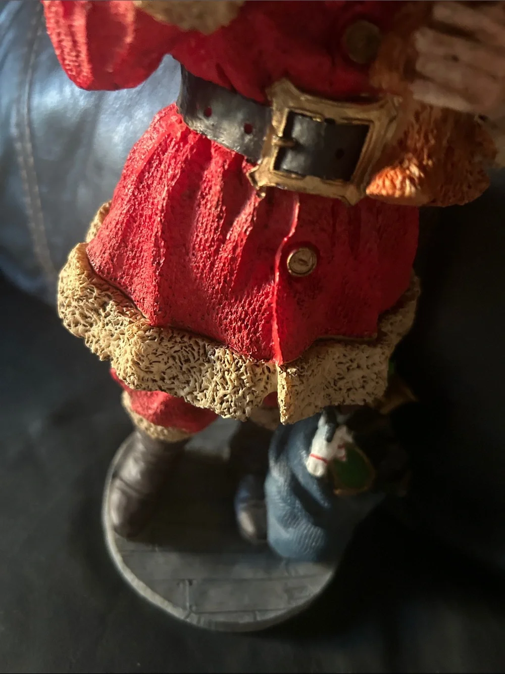 No Brand nutcracker textured santa