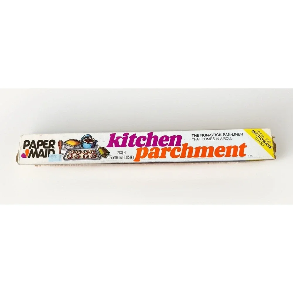Kitchen‎ Parchment Paper Maid Vintage NOS