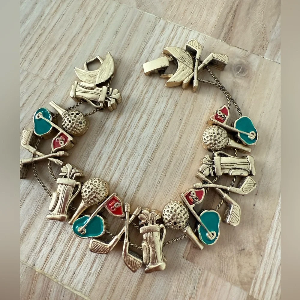 Vintage gold tone