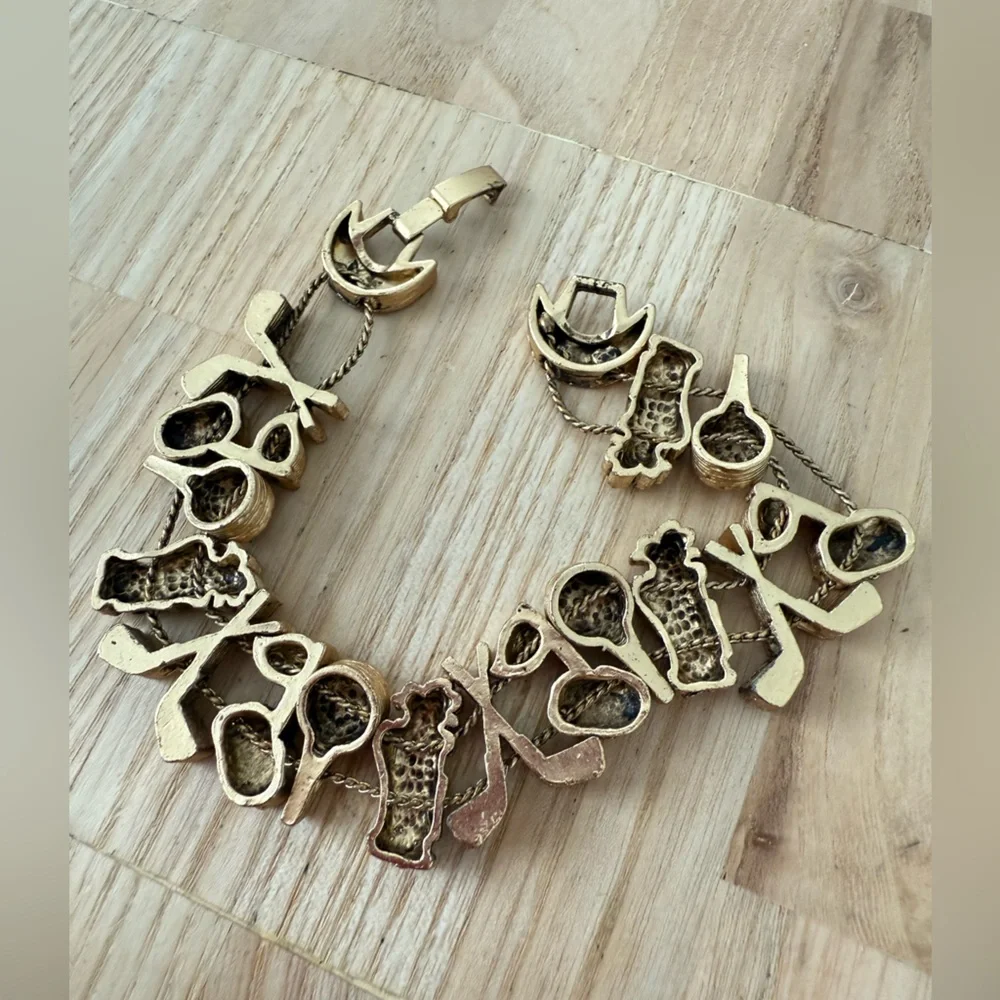 Vintage gold tone