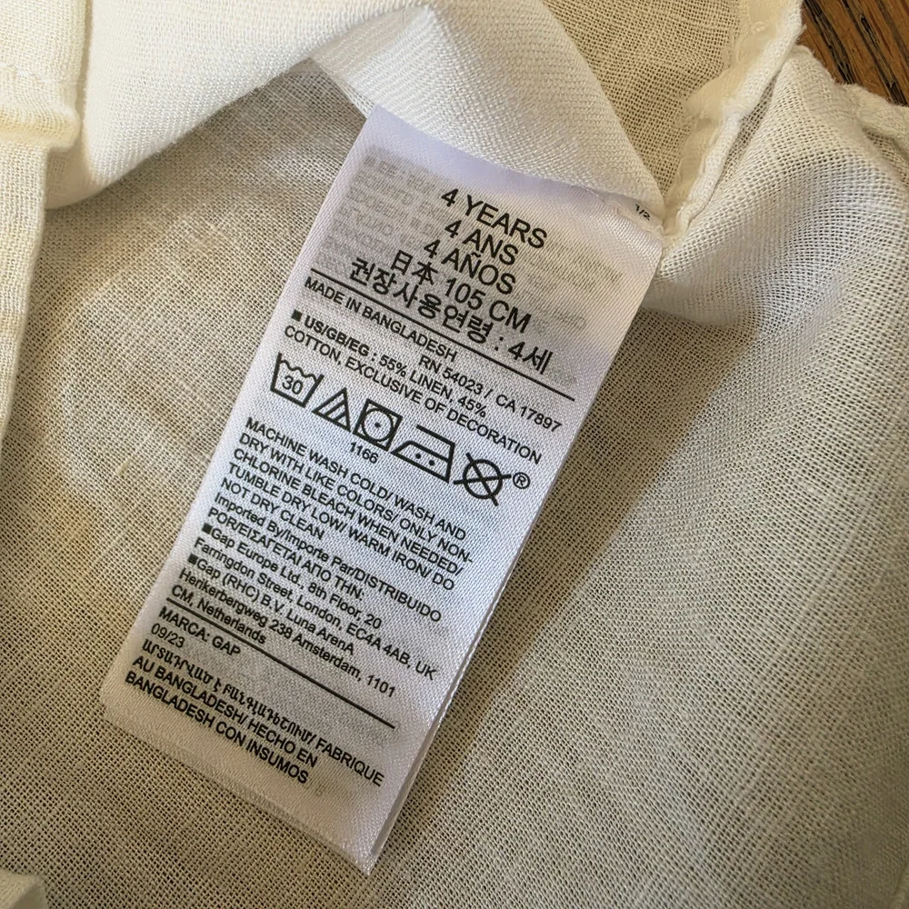 GAP white long