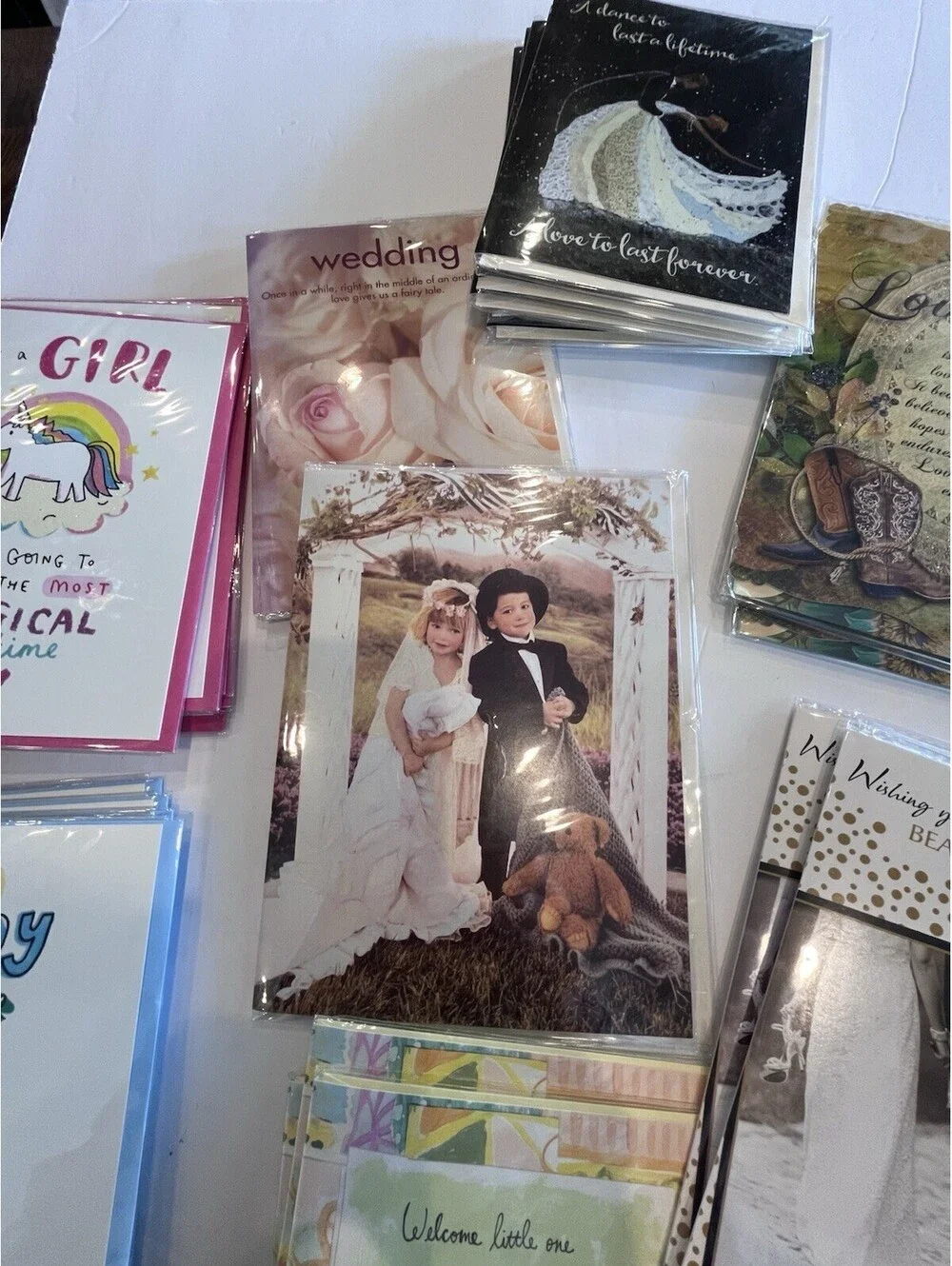 Greeting Cards-Wedding and New Baby Bundle 32 Cards & Envelopes New GC109