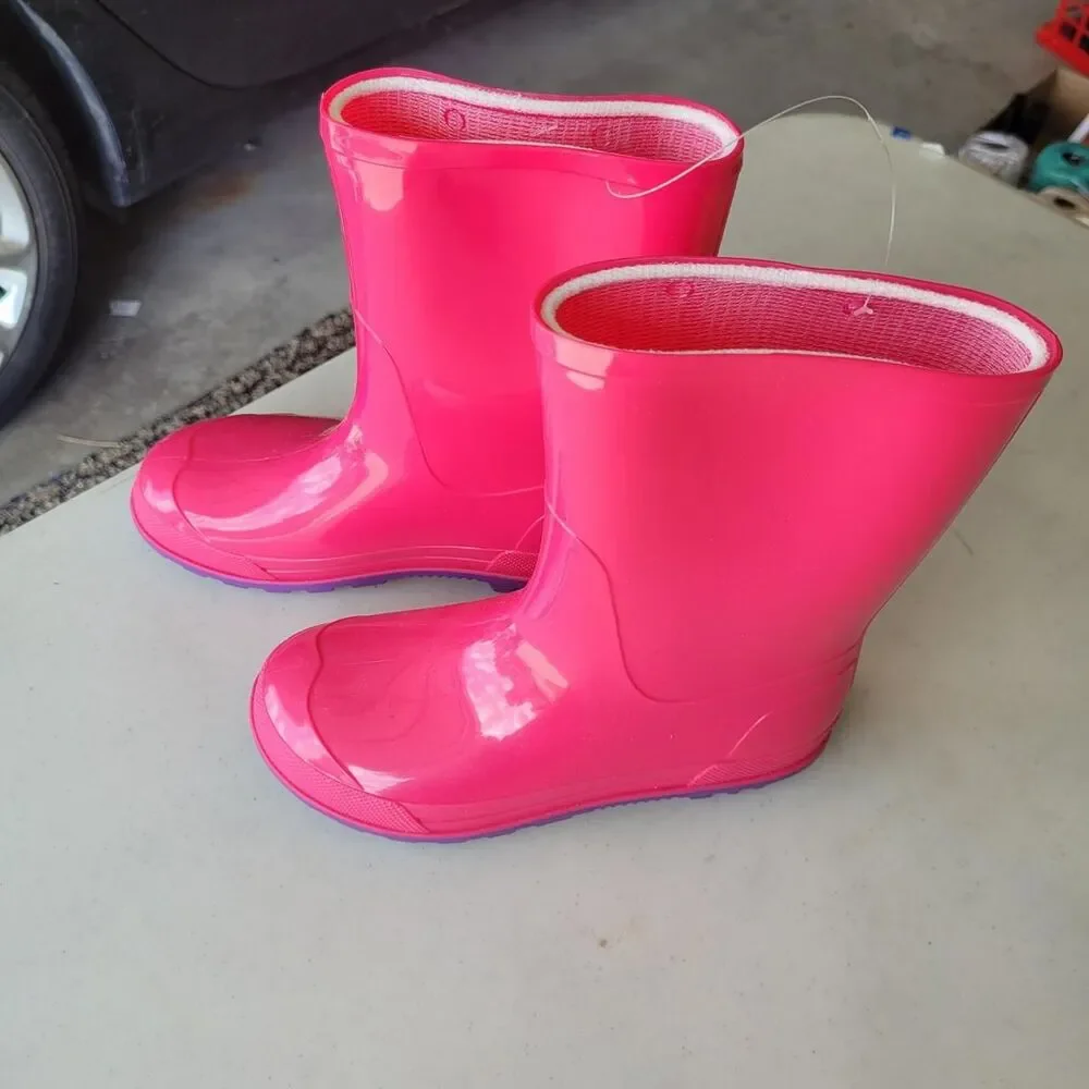 Wonder-nation Pink and Purple Boots 13/1