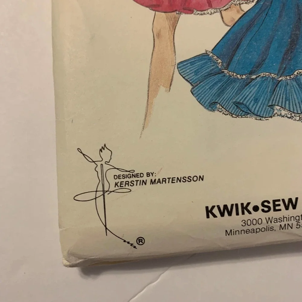 Kwik Sew square self used